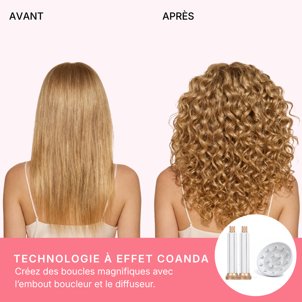 Sèche-cheveux Multistyler 7 en 1 Ulvessa Pro