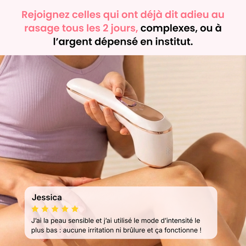 Épilateur à Lumière pulsée IPL - Ulvessa Pro